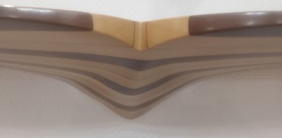 Grande mensola da parete dal design contemporaneo 