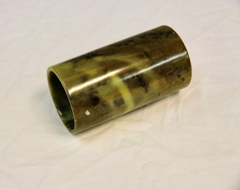 Vase oder Bleistifttopf aus Hartstein, 20. Jahrhundert