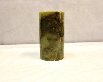 Vase oder Bleistifttopf aus Hartstein, 20. Jahrhundert