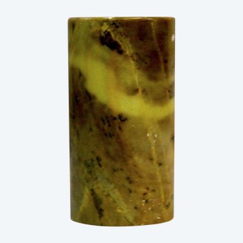 Vase oder Bleistifttopf aus Hartstein, 20. Jahrhundert