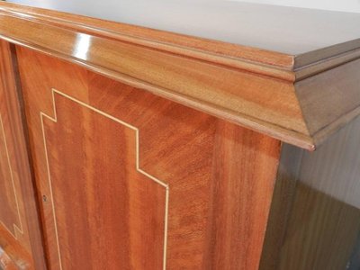 Large Art Deco Mahogany Sideboard Circa 1940