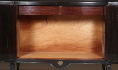 Art Deco Rosewood And Blackened Wood Sideboard, In The Style Of André Arbus, Circa 1940