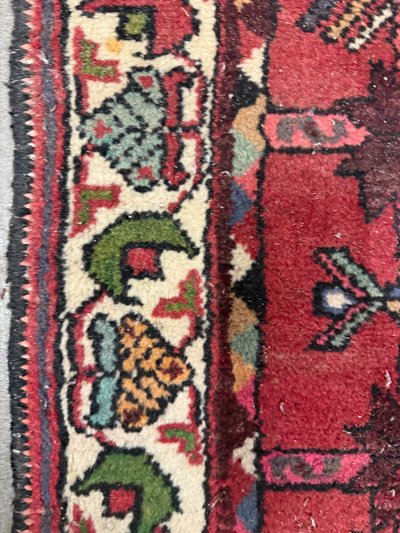 Tappeto persiano Hamedan, vintage, 128x84 cm