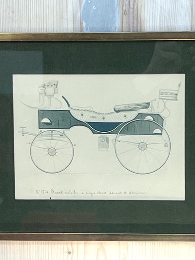 HERMÈS (collection) Pair of Engravings