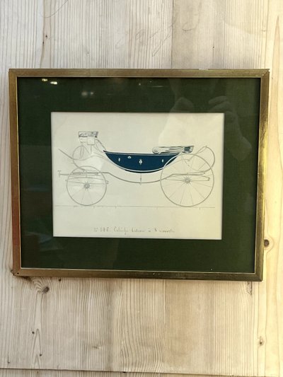 HERMÈS (collection) Pair of Engravings