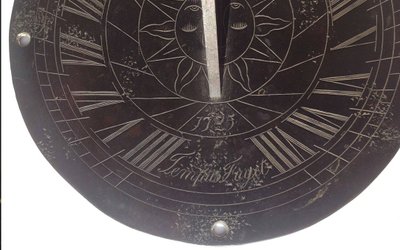 Tischsonnenuhr XVIII. Jahrhundert