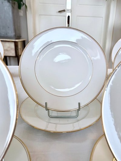 Porcelain Dessert Plates - Dinner Service