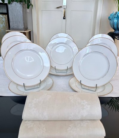 Porcelain Dessert Plates - Dinner Service