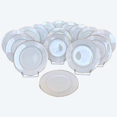 Porcelain Dessert Plates - Dinner Service