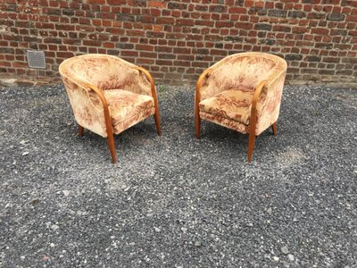 Ein Paar Art-Deco-Sessel, um 1930