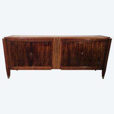 DOMINIQUE, Elegante credenza art déco in palissandro 1930
