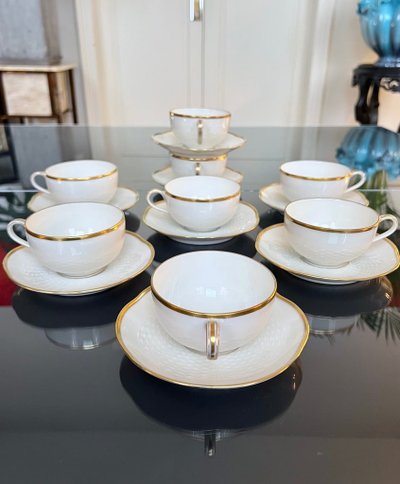 Tazze in porcellana Art Déco - Rouard - Servizio da tè e caffè