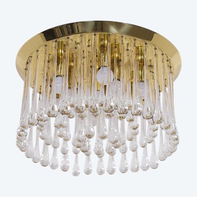Lampada da soffitto a goccia di Murano, J.T Kalmar