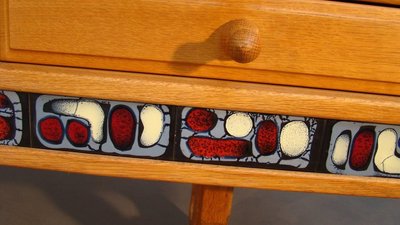 Guillerme Et Chambron, grande credenza in rovere, circa 1970