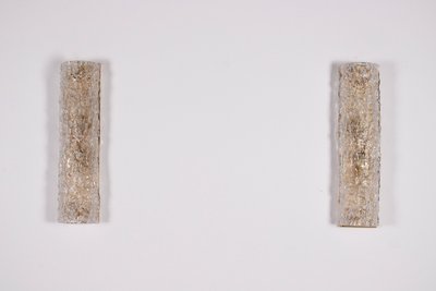 Paire d’appliques en Murano « Vanity Ice Glass »