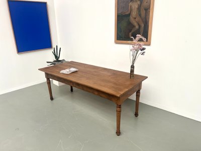 Tavolo antico in rovere massiccio