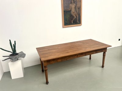 Tavolo antico in rovere massiccio