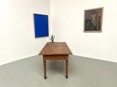 Tavolo antico in rovere massiccio