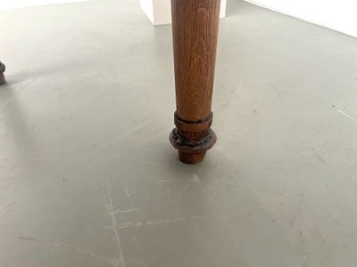 Tavolo antico in rovere massiccio