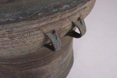 Bronze rain drum