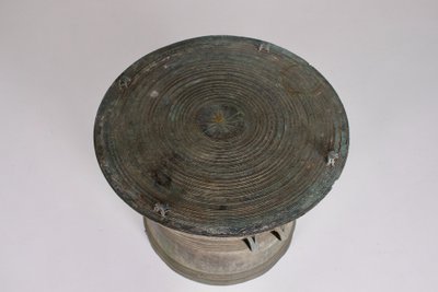 Bronze rain drum