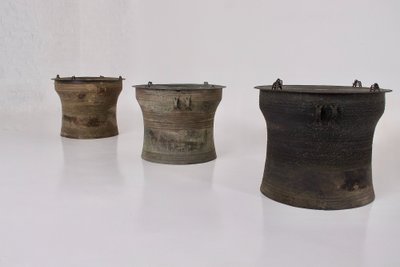 Tambour de pluie en bronze