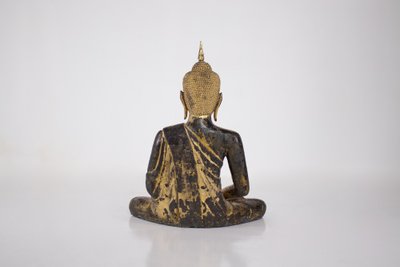 Imposante statue de Bouddha en bronze, Rattanakosin.