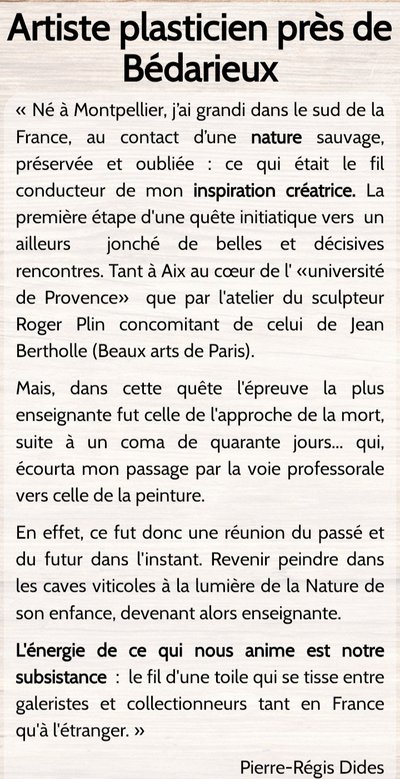 PIERRE REGIS DIDES ne en 1961.