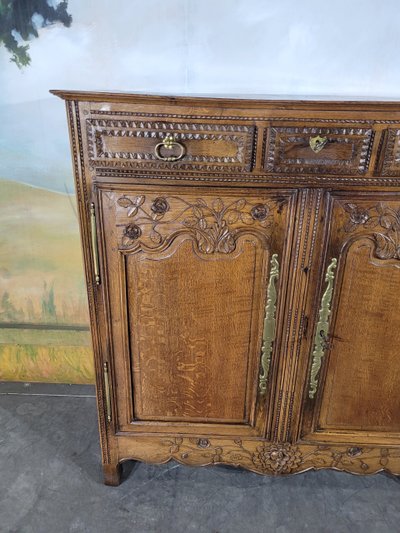 Credenza in rovere normanno 3/4