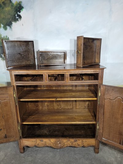 Credenza in rovere normanno 3/4