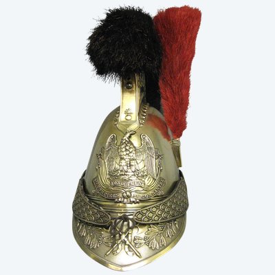 Elmo da vigile del fuoco Mle 1821, modificato nel 1848.