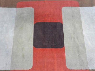 Großer Wollteppich Um 1970