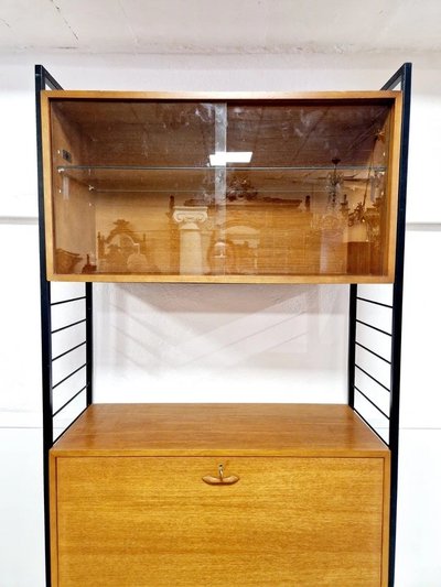 Mid Century Staples Ladderax Shelving Cupboard