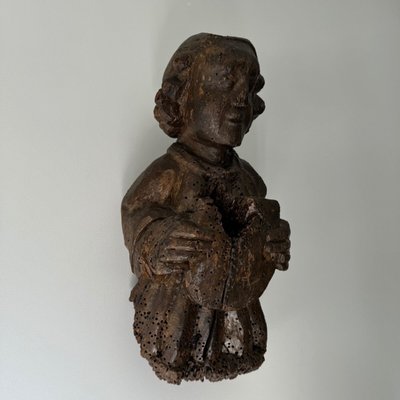 Arcangelo in legno di quercia del XV secolo