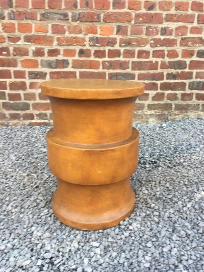 Brutalistischer Art Deco Hocker Circa 1950/1960