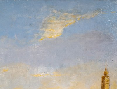 Alfred August Felix Bachmann (1863-1956) Venedig Blick auf den Canal Grande Öl auf Leinwand
