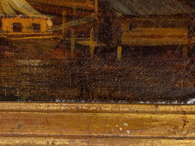 Alfred August Felix Bachmann (1863-1956) Venedig Blick auf den Canal Grande Öl auf Leinwand