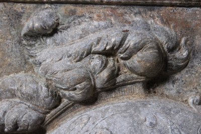 Rilievo in metallo, busto di Atena guerriera, XX secolo