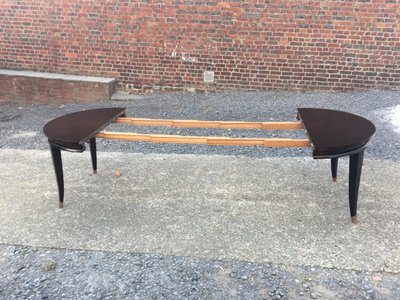 Maxime Old , Macassar Ebony Art Deco Table Circa 1940