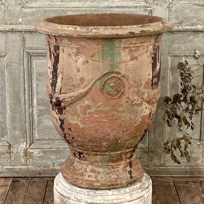 Vase d'Anduze XIX Louis Bourget