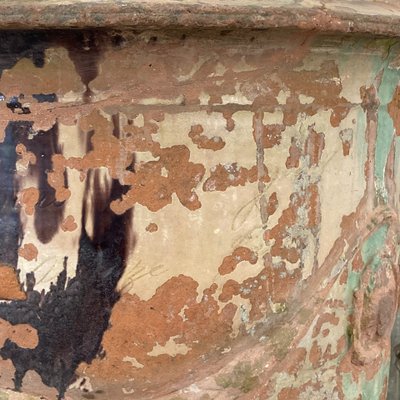 Vase d'Anduze XIX Louis Bourget