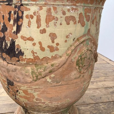 Vase d'Anduze XIX Louis Bourget