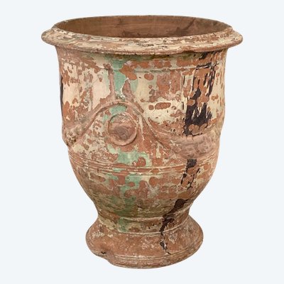 Vase d'Anduze XIX Louis Bourget