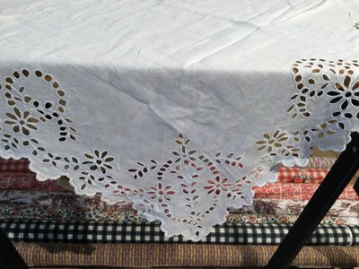 Tea tablecloth