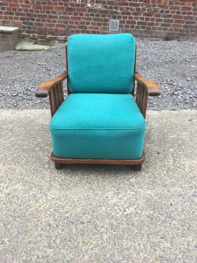 Art-Deco-Sessel im Stil von Maxime Old