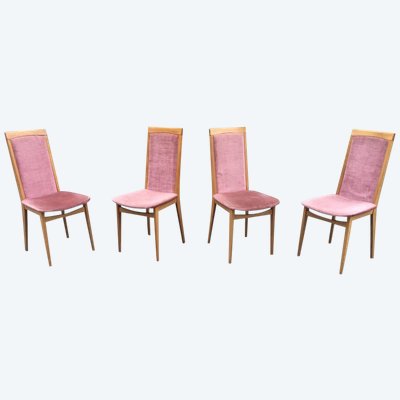 4 Stühle Vintage Circa 1960, Sehr Guter Zustand