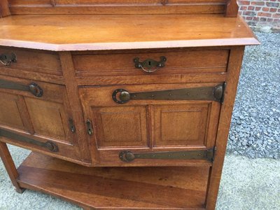 Credenza Art Nouveau nello stile di Serrurier Bovy, circa 1900