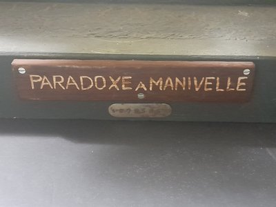 Claude Dubrana 1942-2024 "paradosso a manovella".