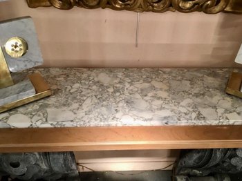 Console Contemporaine Composée D’éléments Haussmaniens XIXe