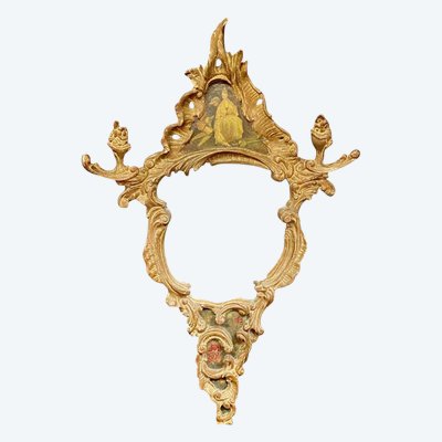 Specchio in stile Regence del XIX secolo, decorazione "cinese